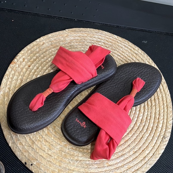 Sanuk Comfy Yoga Sling Sandals Size 7 - Picture 7 of 7